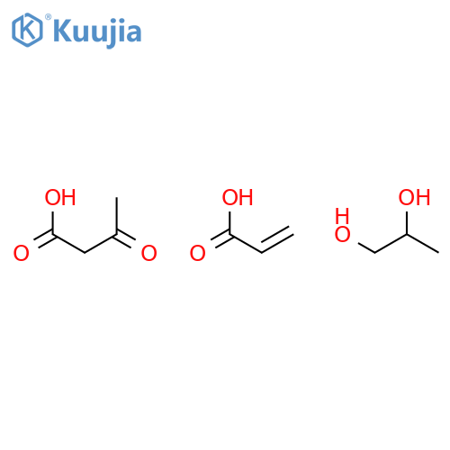 propylene glycol monoacetoacetate mono-acrylate structure