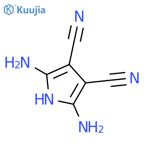 1H-Pyrrole-3,4-dicarbonitrile, 2,5-diamino- structure