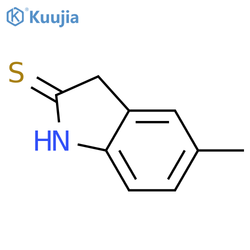 2H-Indole-2-thione,1,3-dihydro-5-methyl- structure