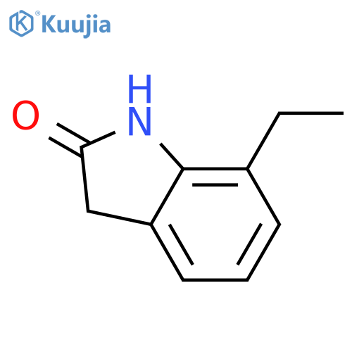 7-ethyl-2,3-dihydro-1H-indol-2-one structure