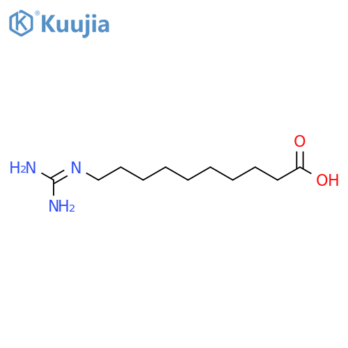 10-Guanidinodecanoic Acid structure