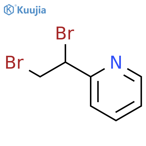 PYRIDINE, 2-(1,2-DIBROMOETHYL)- structure