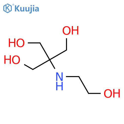 2-(2-hydroxyethyl)amino-2-(hydroxymethyl)propane-1,3-diol structure