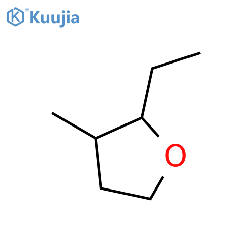 Furan, 2-ethyltetrahydro-3-methyl-, trans- structure