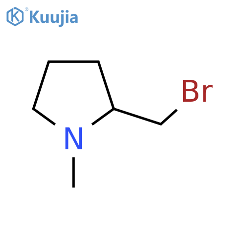 2-(bromomethyl)-1-methylpyrrolidine structure
