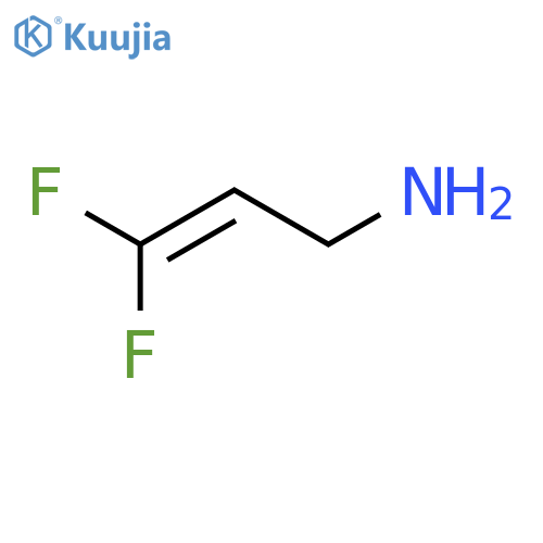 3,3-Difluoroprop-2-en-1-amine structure