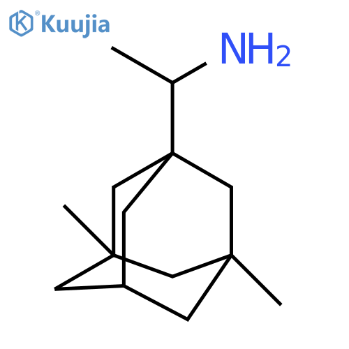 1-(3,5-Dimethyladamantan-1-yl)ethan-1-amine structure