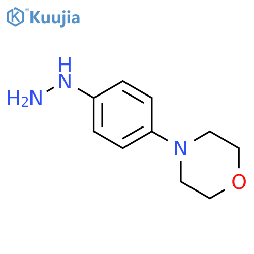 4-(4-hydrazinylphenyl)morpholine structure