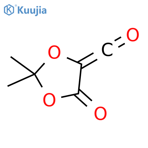 1,3-Dioxolan-4-one, 5-carbonyl-2,2-dimethyl- structure