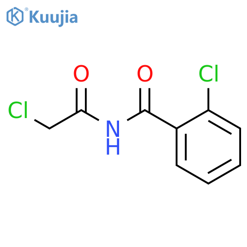 2-chloro-N-(2-chloroacetyl)benzamide structure