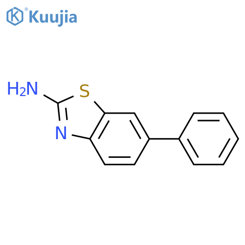 6-phenyl-1,3-benzothiazol-2-amine structure