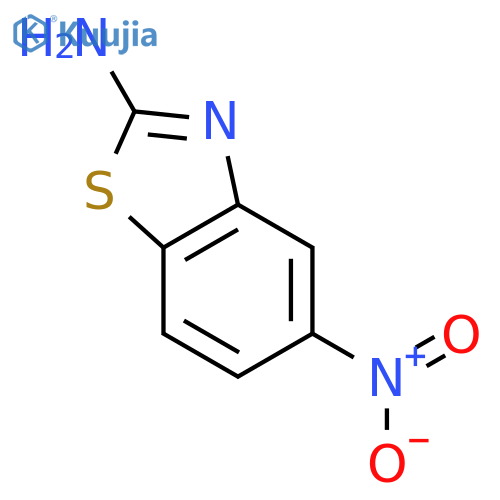 5-Nitrobenzodthiazol-2-amine structure