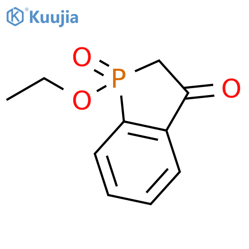 3H-Phosphindol-3-one, 1-ethoxy-1,2-dihydro-, 1-oxide structure