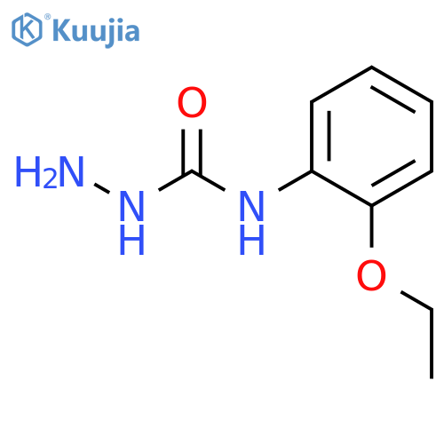 Hydrazinecarboxamide, N-(2-ethoxyphenyl)- structure
