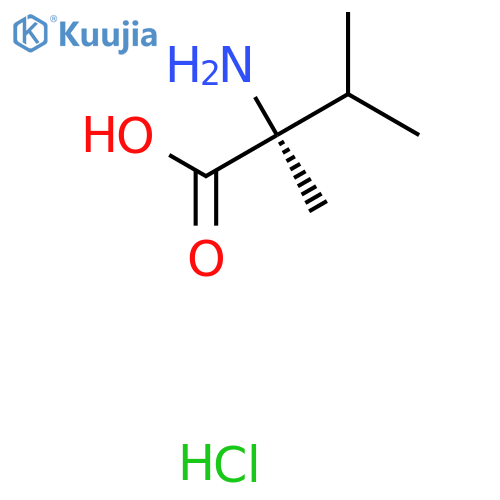 α-Methyl-L-valine Hydrochloride structure