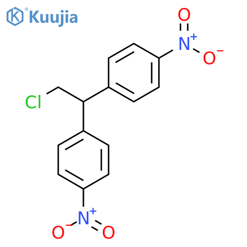 Benzene, 1,1'-(2-chloroethylidene)bis[4-nitro- structure