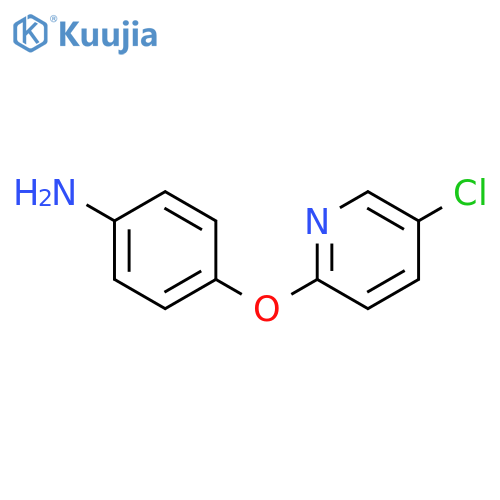 4-(5-Chloropyridin-2-yl)oxyaniline structure