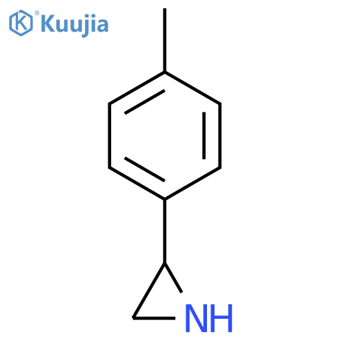 Aziridine, 2-(4-methylphenyl)- structure