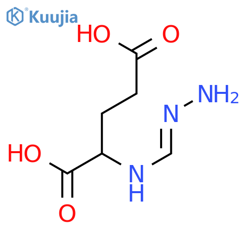 (2S)-2-(Diaminomethylideneamino)pentanedioic Acid structure