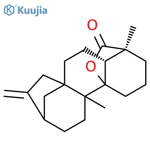 (4S,4aR,11aS)-4,11a-dimethyl-8-methylidenedodecahydro-1H-11b,4-(epoxymethano)-6a,9-methanocyclohepta[a]naphthalen-13-one structure