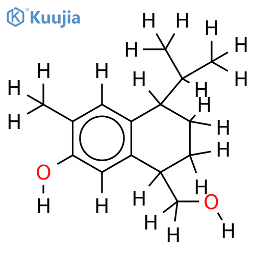 2,14-Dihydroxy-calamenen structure