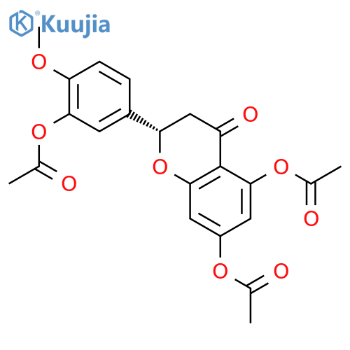rac-Hesperetin Triacetate structure