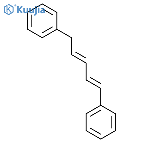 Benzene, 1,1'-(1,3-pentadiene-1,5-diyl)bis- structure