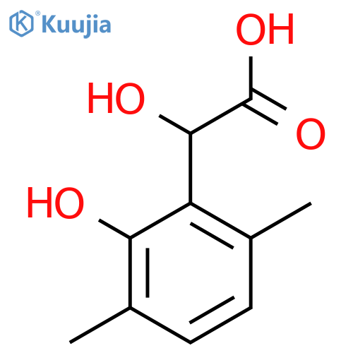 3,6-Dimethyl-2-hydroxymandelic acid structure