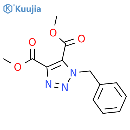 Dimethyl 1-Benzyl-1h-1,2,3-Triazole-4,5-Dicarboxylate structure