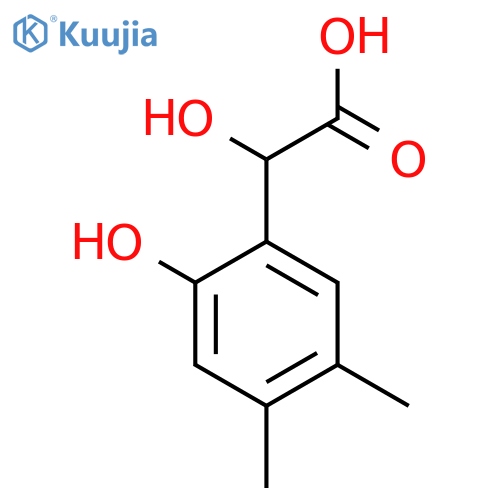 4,5-Dimethyl-2-hydroxymandelic acid structure