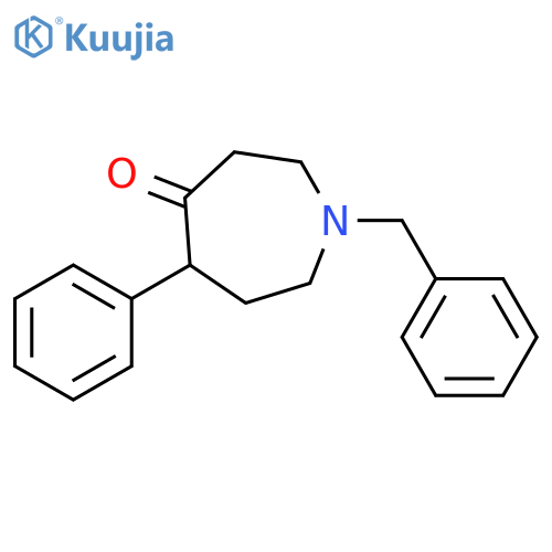 1-benzyl-5-phenylazepan-4-one structure