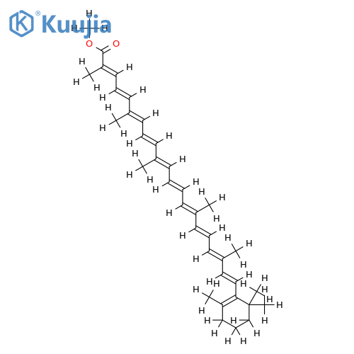 2,6,10,15,19-Pentamethyl-21--heneicosadecaen-(2,4,6,8,10,12,14,16,18,20)-saeure-methylester structure