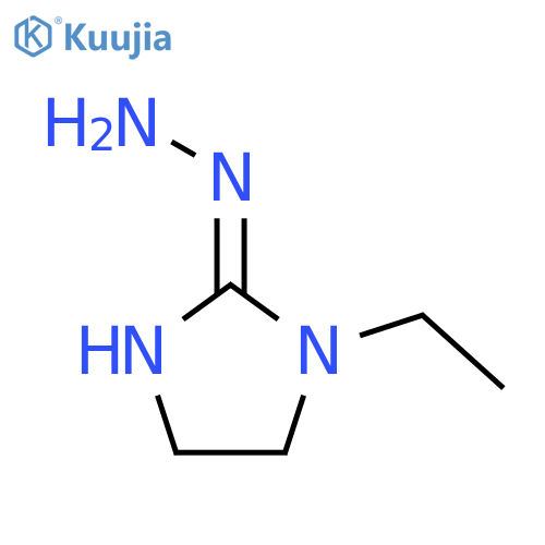 1H-Imidazole,1-ethyl-2-hydrazinyl-4,5-dihydro- structure