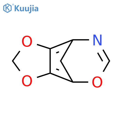 4,8-Methano-1,3-dioxolo[4,5-e][1,3]oxazepine(9CI) structure