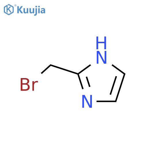 2-(Bromomethyl)-1H-imidazole structure