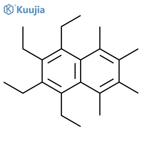 NAPHTHALENE, 1,2,3,4-TETRAETHYL-5,6,7,8-TETRAMETHYL- structure