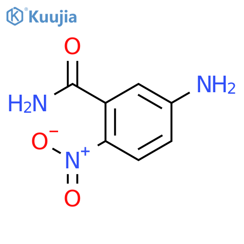 5-amino-2-nitrobenzamide structure
