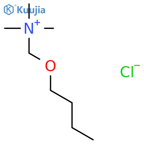 Butoxy-N,N,N-trimethylmethanaminium chloride structure