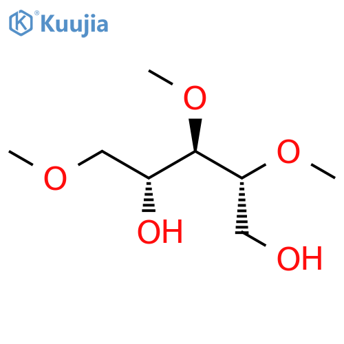 ARABINITOL, 2,3,5-TRI-O-METHYL- structure