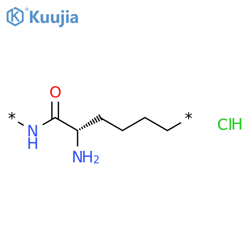 POLY[IMINO[(2S)-2-AMINO-1-OXO-1,6-HEXANEDIYL]], HYDROCHLORIDE structure