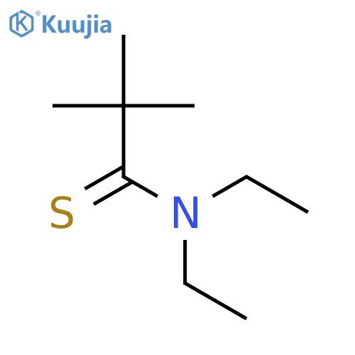Propanethioamide,N,N-diethyl-2,2-dimethyl- structure
