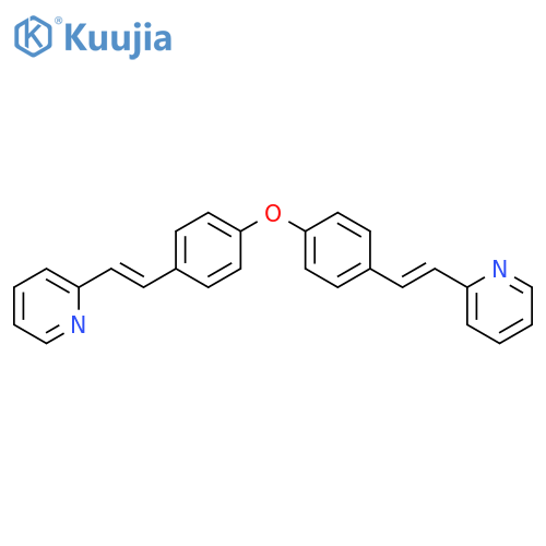 PYRIDINE, 2,2'-[OXYBIS(4,1-PHENYLENE-2,1-ETHENEDIYL)]BIS- structure