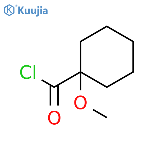 1-methoxycyclohexane-1-carbonyl chloride structure