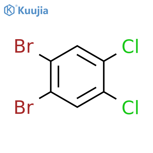 Benzene, 1,2-dibromo-4,5-dichloro- structure