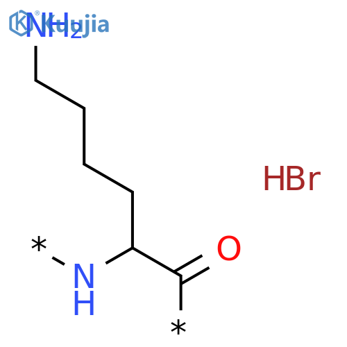 Poly[imino[1-(4-aminobutyl)-2-oxo-1,2-ethanediyl]], hydrobromide structure