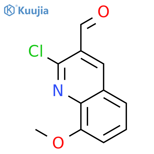 2-Chloro-8-methoxyquinoline-3-carbaldehyde structure