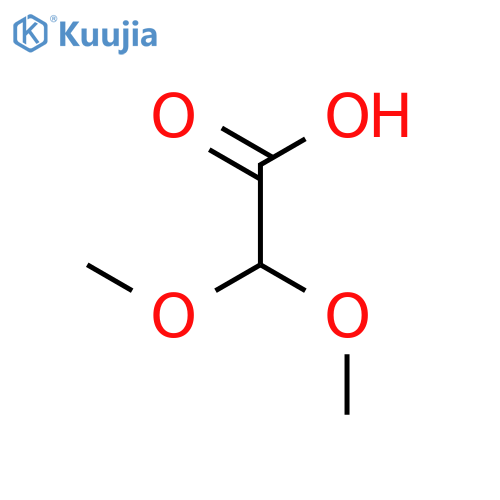 2,2-dimethoxyacetic acid structure