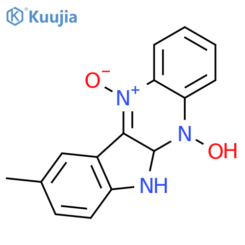 6H-Indolo[2,3-b]quinoxaline,9-methyl-, 5,11-dioxide structure