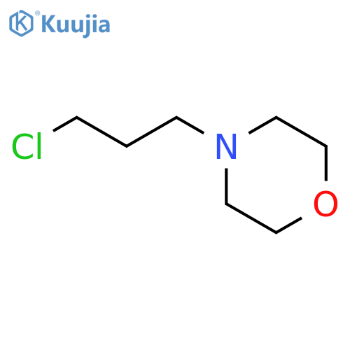 4-(3-Chloropropyl)morpholine structure