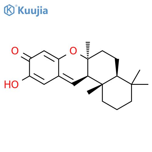 9H-Benzo[a]xanthen-9-one,1,2,3,4,4a,5,6,6a,12a,12b-decahydro-10-hydroxy-4,4,6a,12b-tetramethyl-,(4aS,6aS,12aR,12bS)- structure